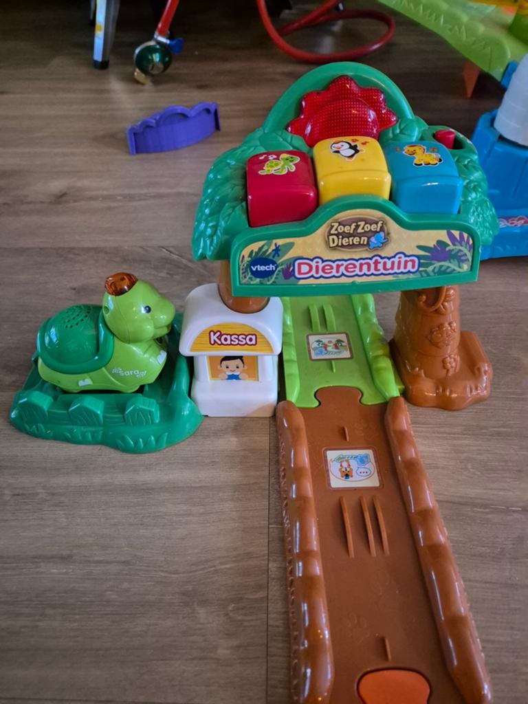 V tech dierentuin zoef zoef, Kinderen en Baby's, Speelgoed | Vtech, Ophalen, Gebruikt