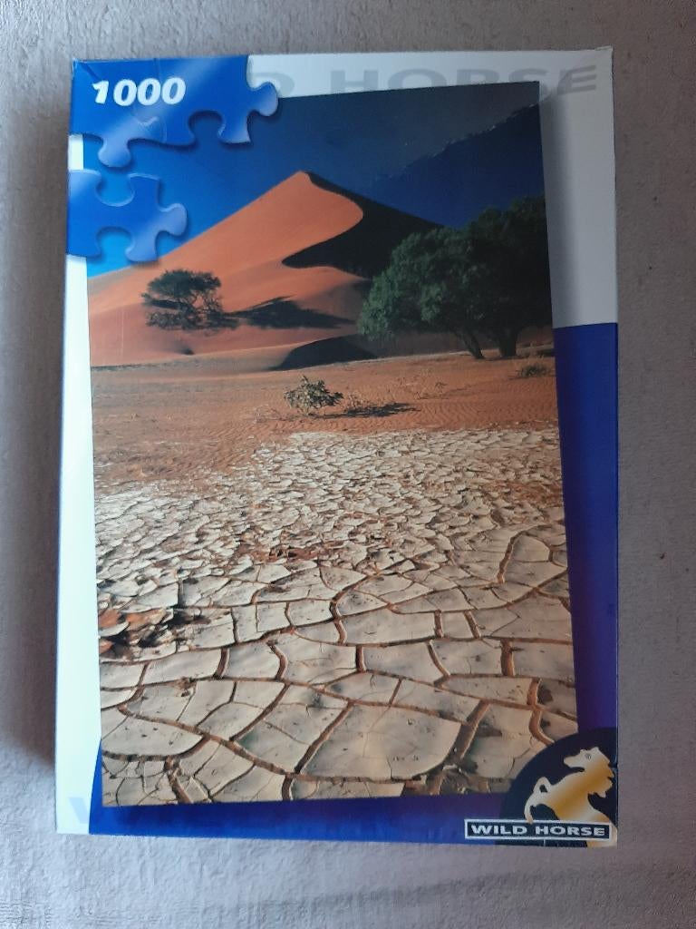 Legpuzzel Namibië (White horse puzzel), Ophalen of Verzenden, 500 t/m 1500 stukjes, Gebruikt, Legpuzzel