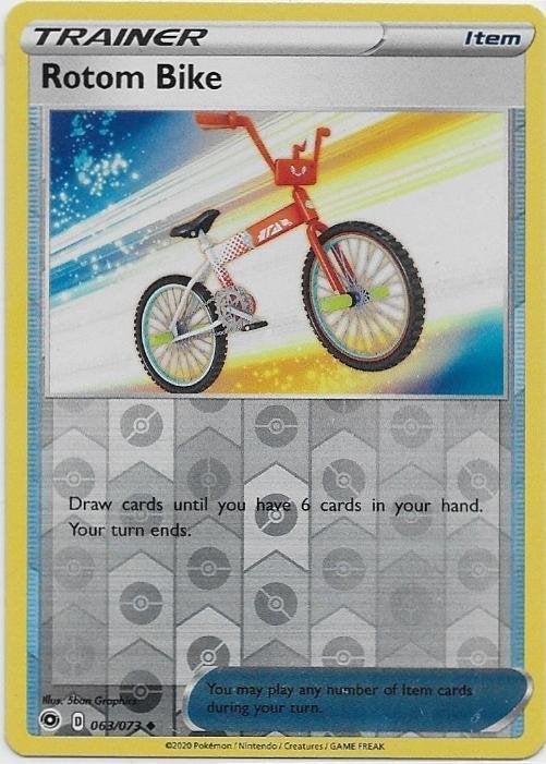 Champions Path,  Rotom Bike [reverse] 63/73, Verzenden, Nieuw, Losse kaart