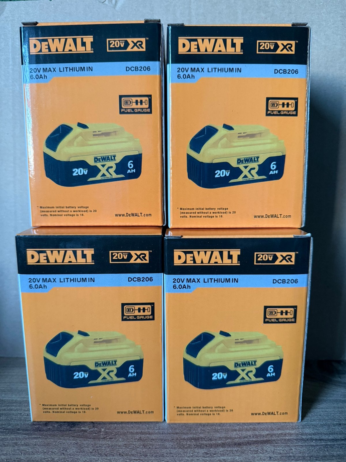 Nieuwe 6,0 ah Accus, Verzenden, Nieuw