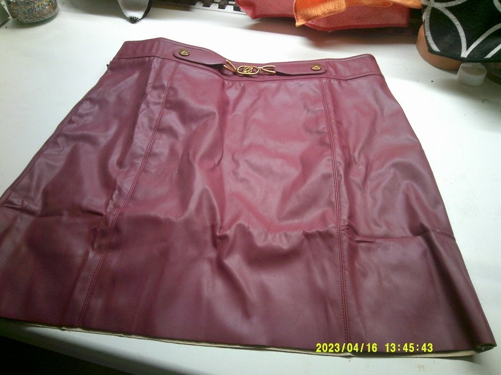 pu rode rok, Kleding | Dames, Maat 38/40 (M), Nieuw, Ophalen of Verzenden, Boven de knie
