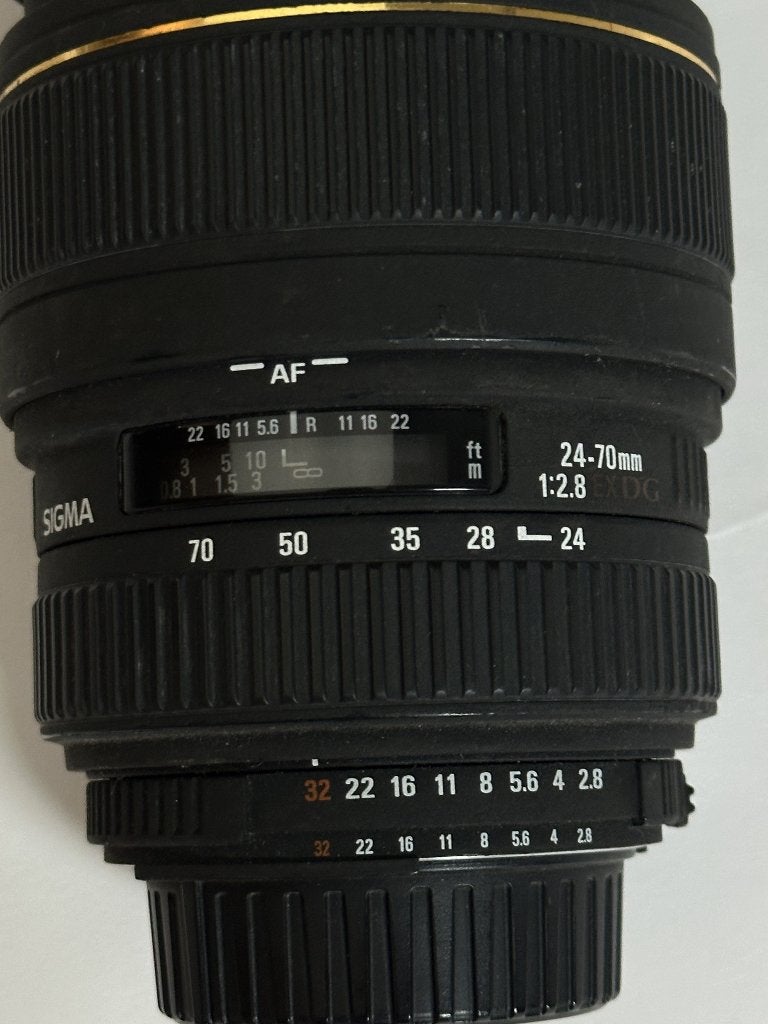 Sigma 24-70mm f/2.8 EX DG Macro 82mm - Nikon Mount, Audio, Tv en Foto, Fotografie | Lenzen en Objectieven, Ophalen of Verzenden