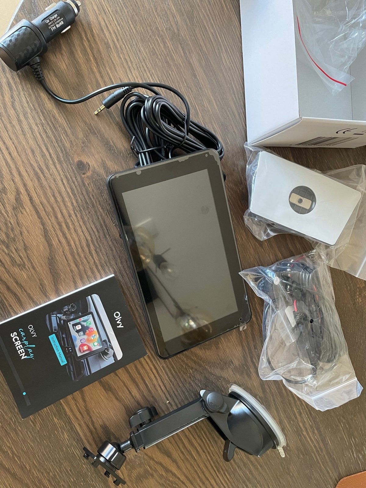 OlvY Portable Car Player - CarPlay & Android Auto, Ophalen of Verzenden, Nieuw