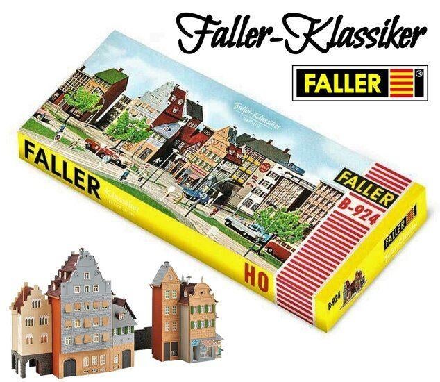 FALLER B-924 BINNENSTAD HUIZENBLOK (FALLER-KLASSIKER) 1:87, Overige merken, Verzenden, Gelijkstroom of Wisselstroom, Brug, Tunnel of Gebouw