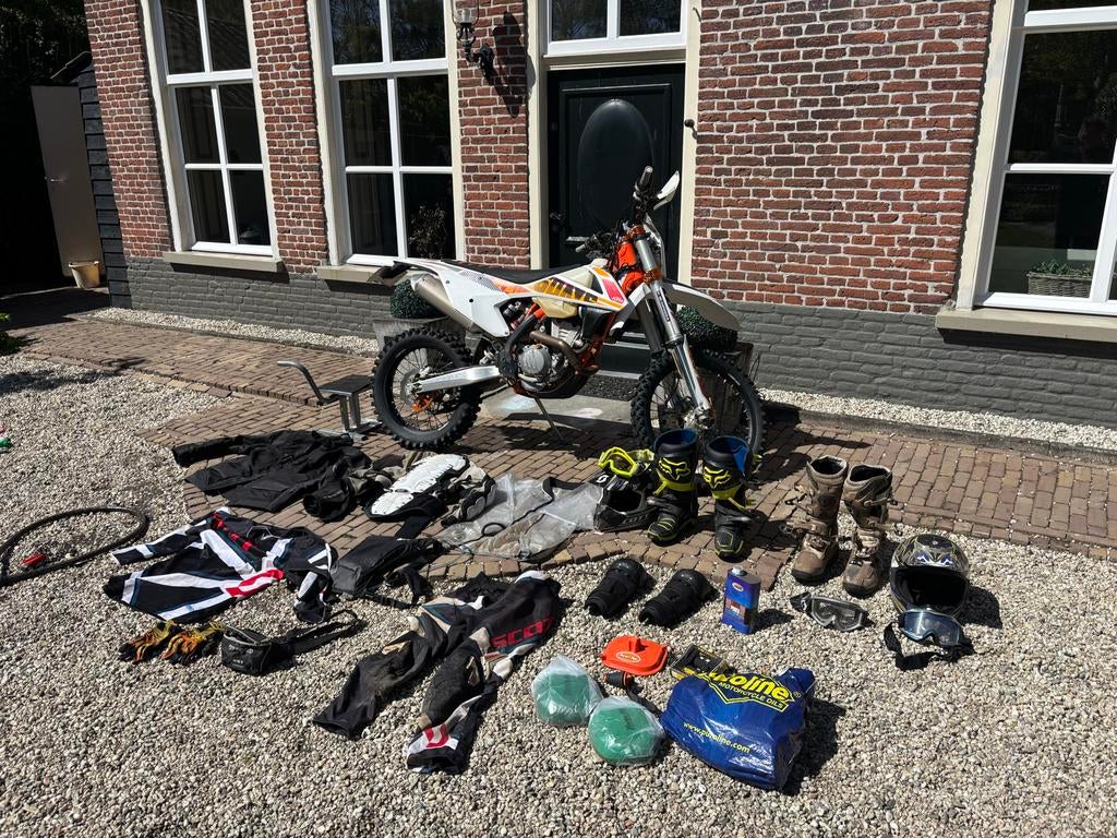 KTM 350 EXC-F Six Days 2017 incl. complete enduro kleding, Ophalen of Verzenden, Overige typen