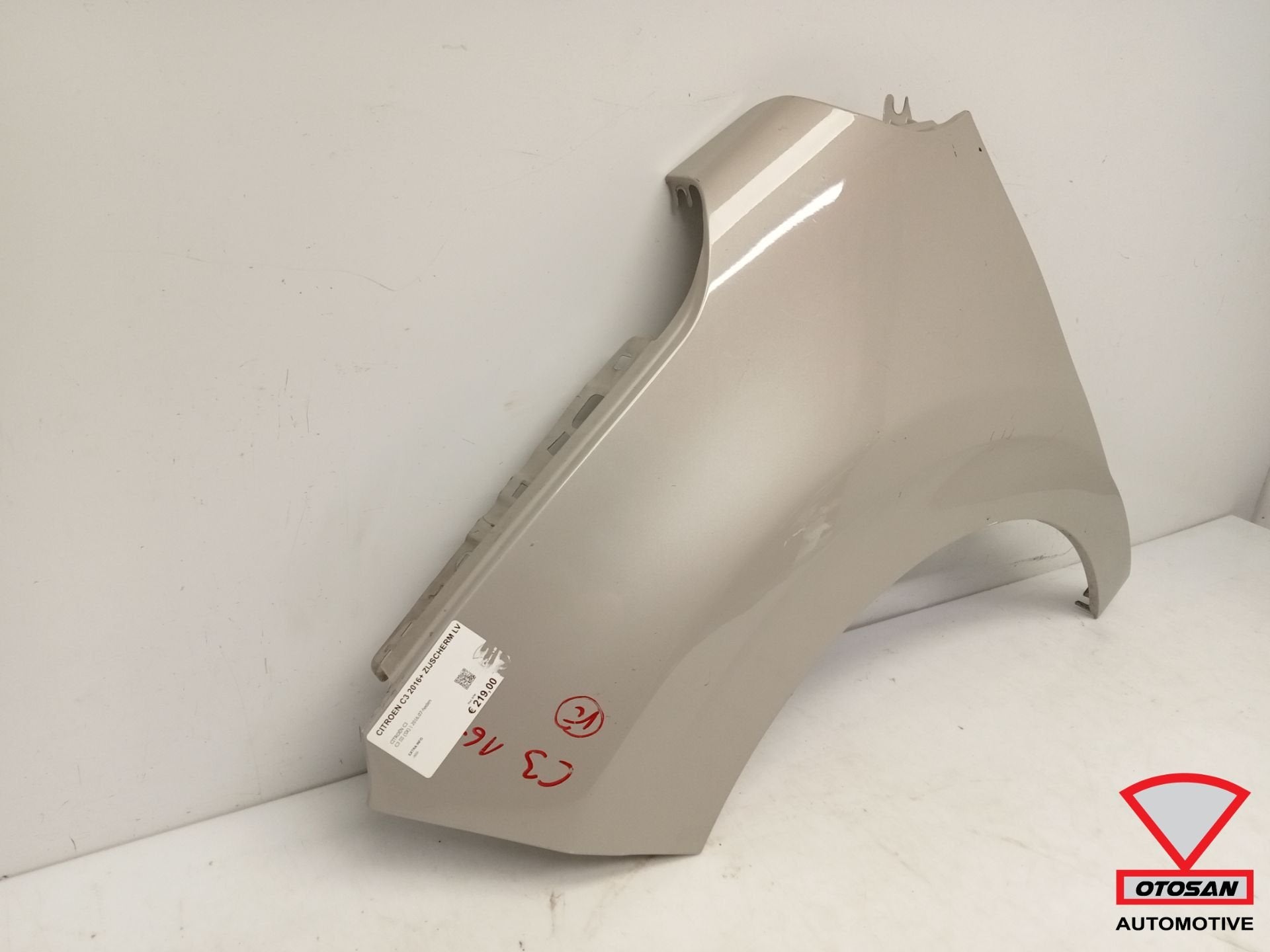 Citroen C3 2016+ Zijscherm Spatbord Links Voor Origineel!, Gebruikt, Citroën, Stellantis N.V., Voor