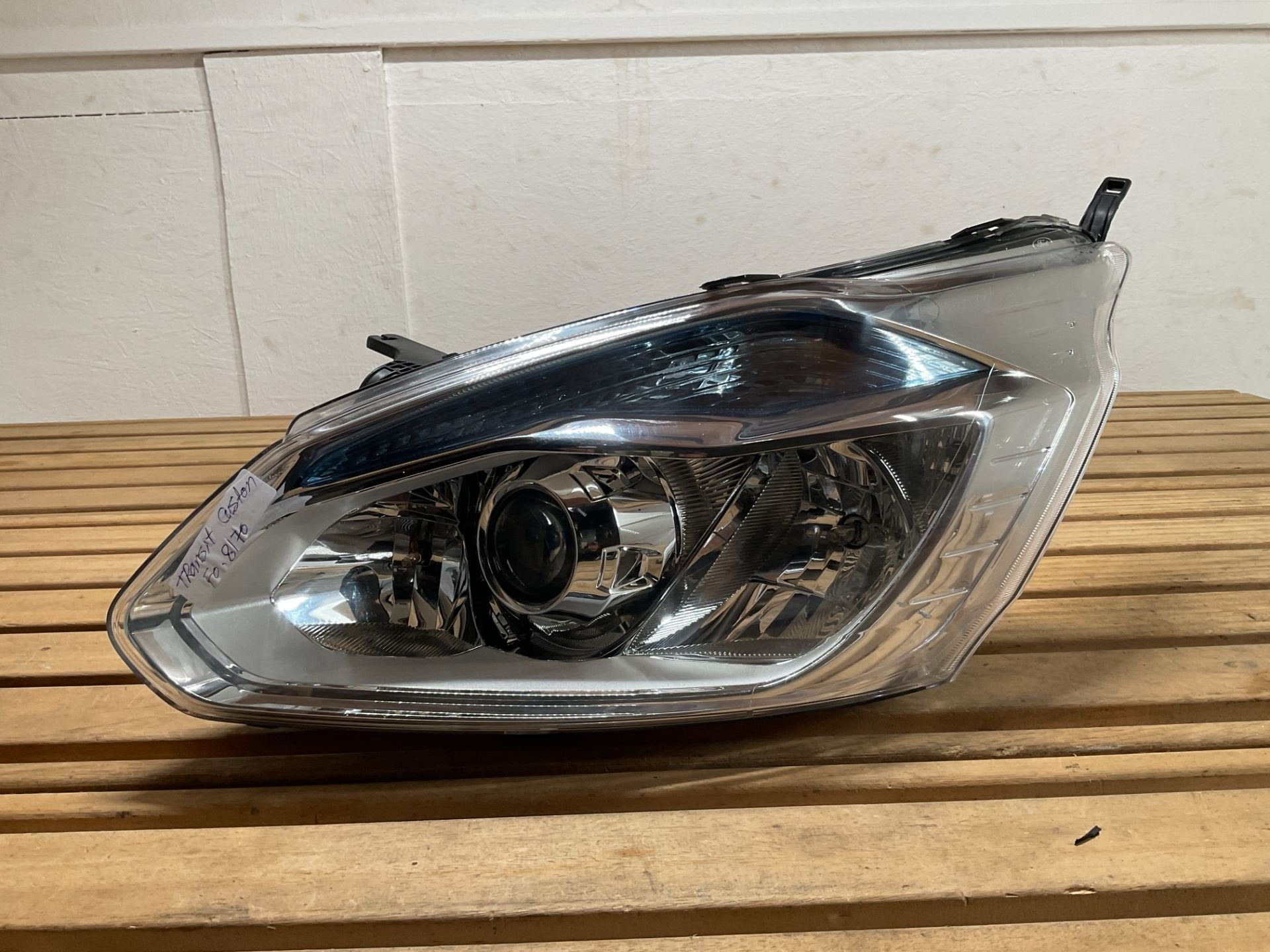 Koplamp Ford Transit Custom BK2113D153BJ Links b5-8170, Auto-onderdelen, Gebruikt, Info@ford.com, Ophalen of Verzenden, Ford