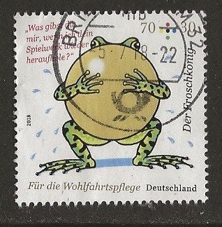 Duitsland 272, kikkerprins, Verzenden, 1990 tot heden, Gestempeld