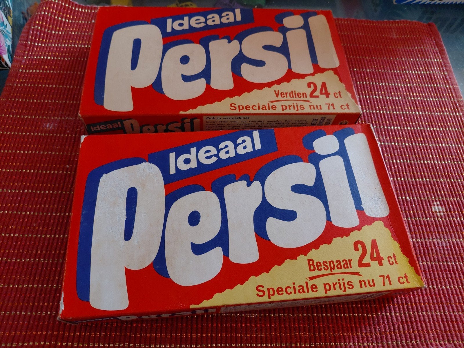 Vintage Persil wasmiddel dozen - Ideaal voor verzamelaars, Ophalen of Verzenden, Gebruikt