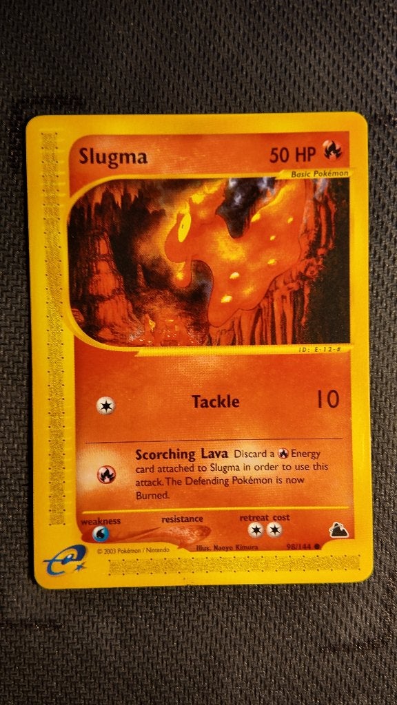 Slugma 98 Skyridge | Pokemon kaart, Ophalen, Zo goed als nieuw, Losse kaart