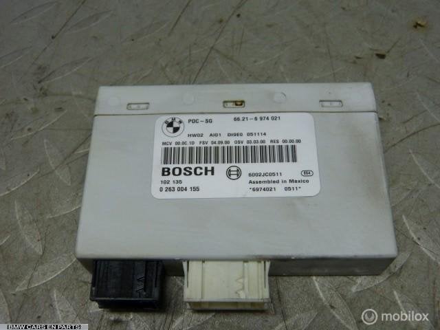 Park distance control module BMW 3-serie E9x E8x 6974021, Gebruikt, Ophalen of Verzenden, BMW, BMW
