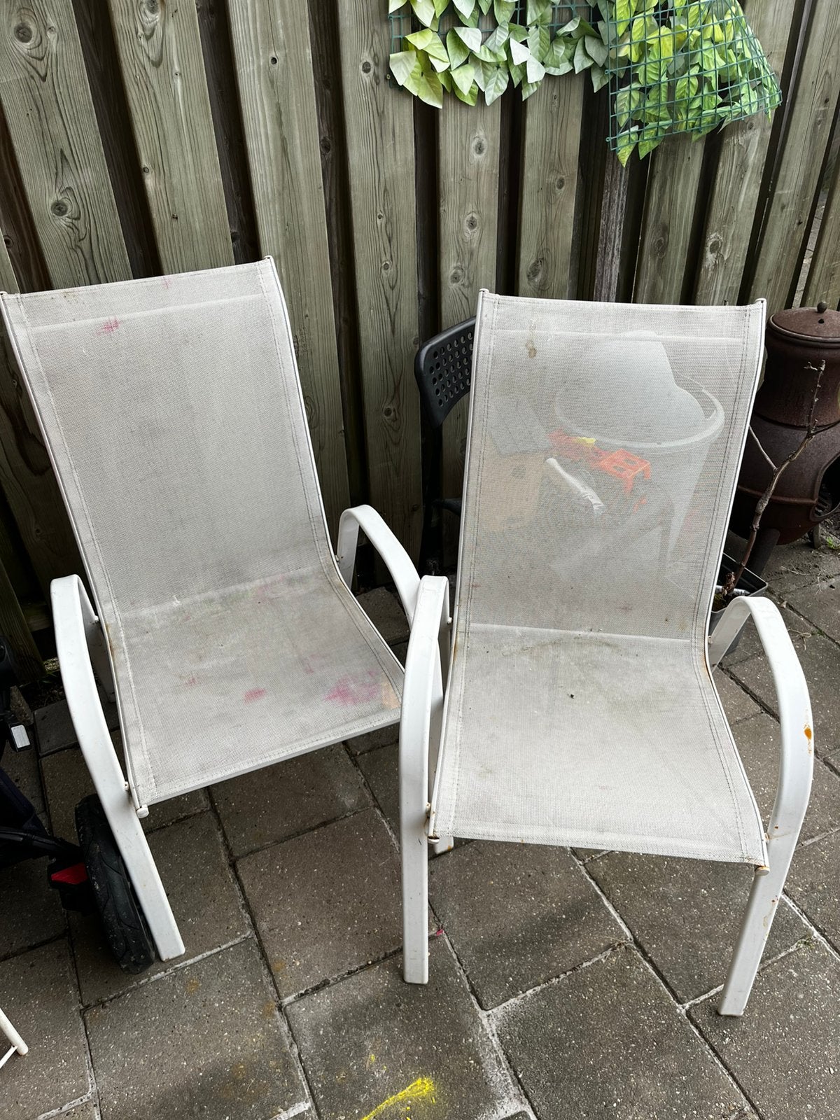 Stoel tuin, Tuin en Terras, Ophalen, Zo goed als nieuw