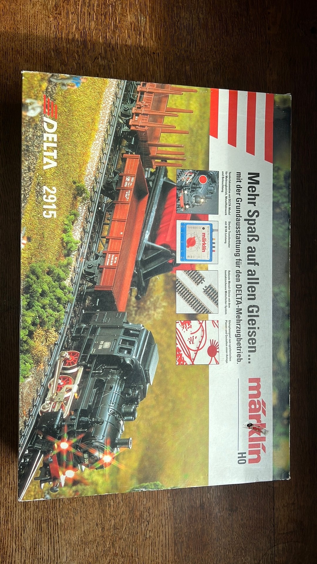 Marklin trein & rails set (2915), Wisselstroom, Rails, Ophalen of Verzenden, Zo goed als nieuw