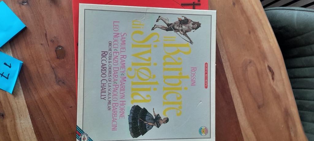 Rossini - Il Barbiere di Siviglia - LP Boxset, Gebruikt, Opera of Operette, Ophalen of Verzenden, Boxset