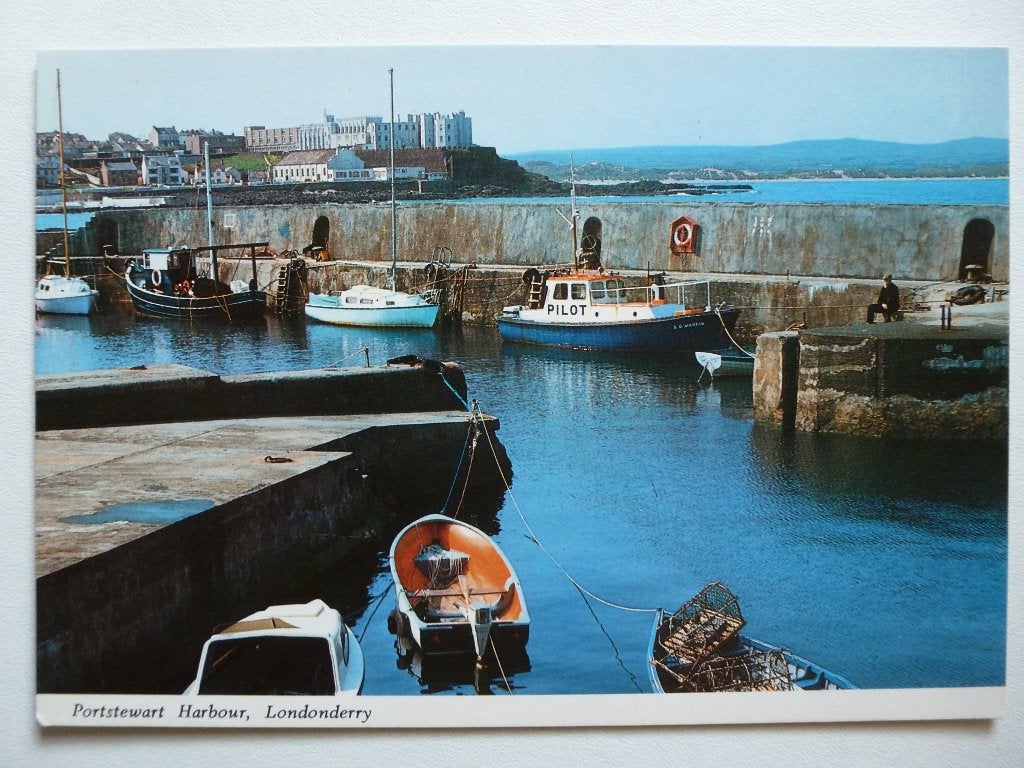 Ansichtkaart Noord-Ierland Londonderry Portstewart Harbour, Verzamelen, Ophalen of Verzenden, 1980 tot heden, Ongelopen, Overig Europa