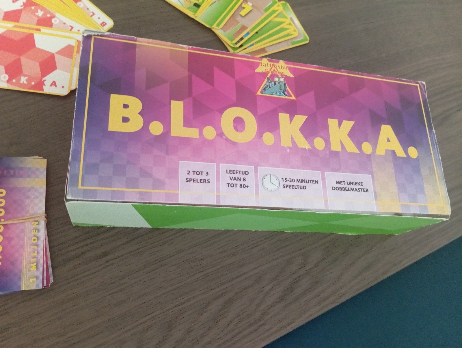Uniek Prototype B.L.O.K.K.A. Bouwspel - Wereldwijd Enig, Drie of vier spelers, Ophalen, Nieuw, Eigen Ontwerp