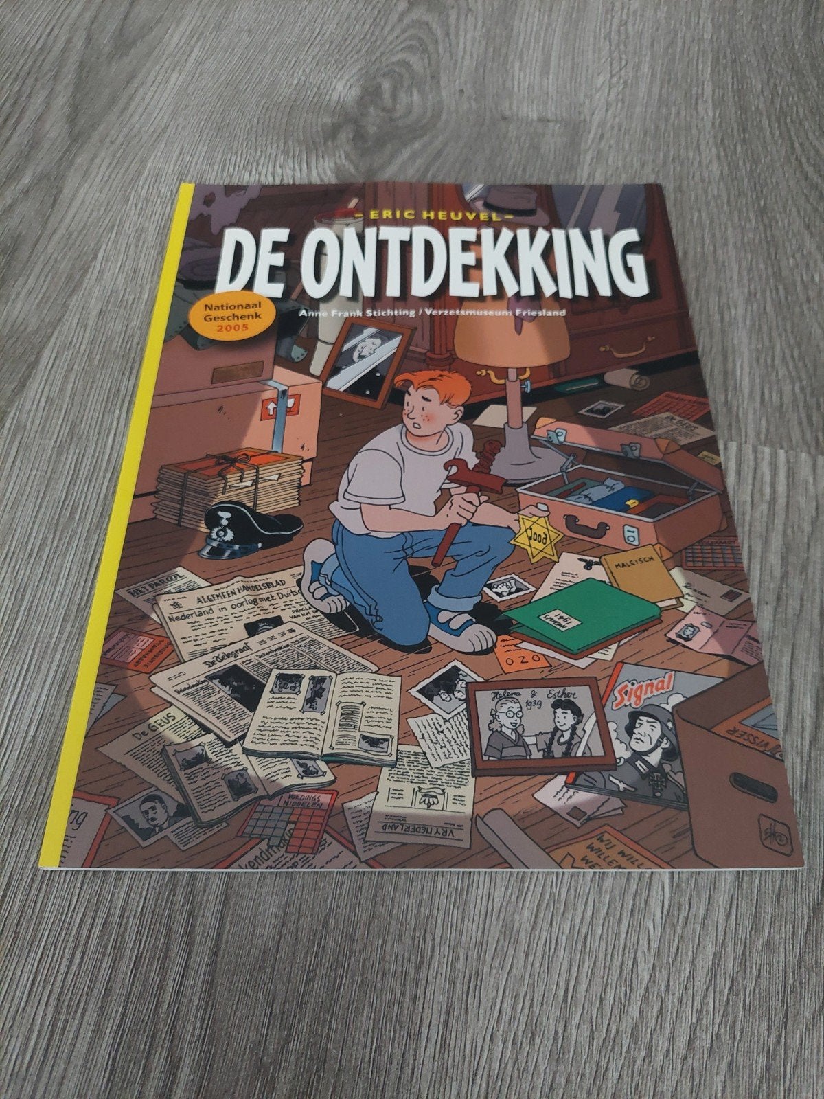 DE ONTDEKKING, holocaust/ 2e WO. Eric Heuvel, Boeken, Stripboeken, Eén stripboek, Nieuw, Eric Heuvel, Ophalen of Verzenden