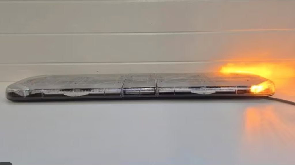 Whelen Justice zwaailicht lichtbalk oranje 127cm, Ophalen of Verzenden, Gebruikt