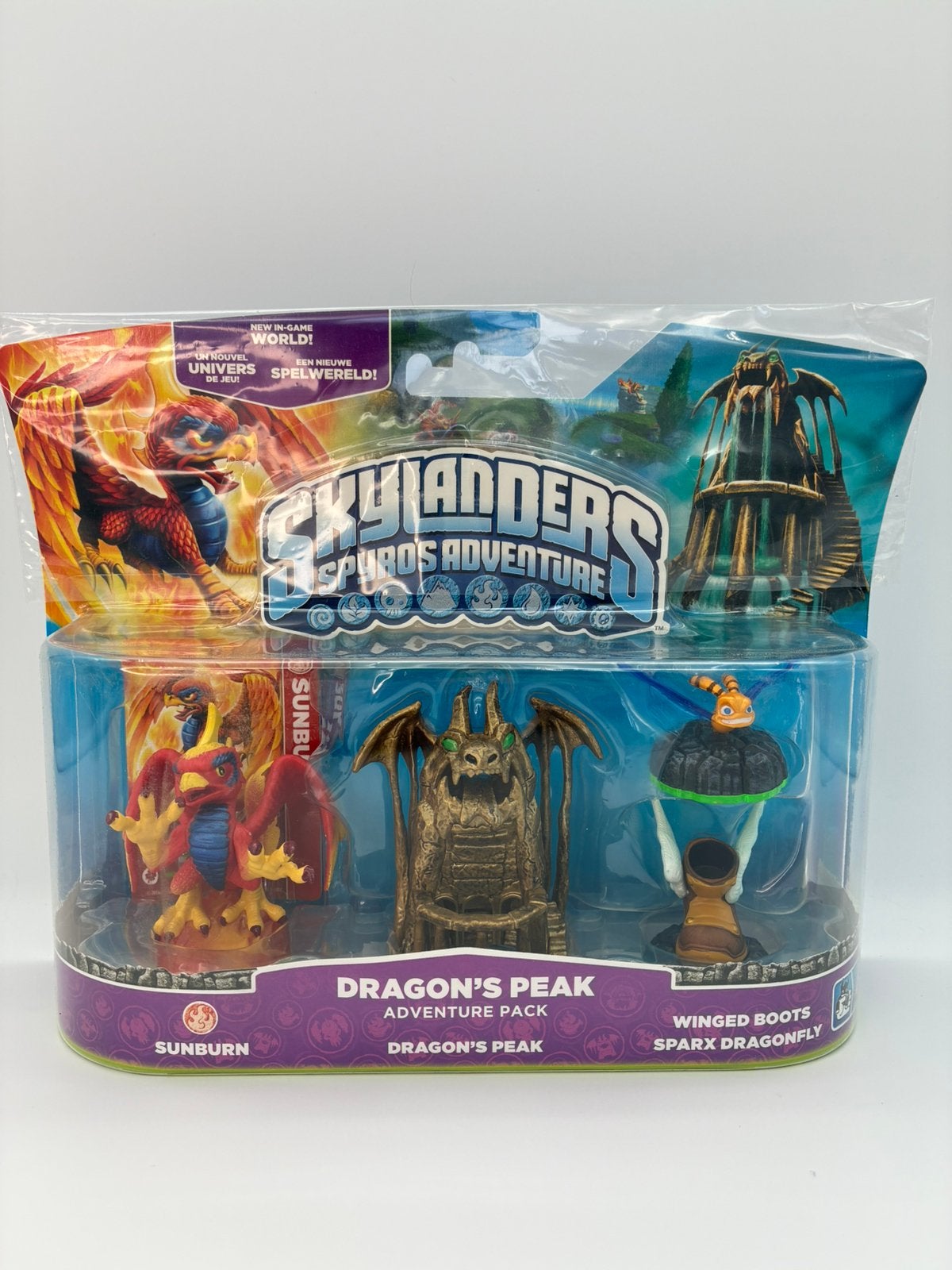 Skylanders Spyro’s Adventure Dragon’s Peak adventure pack, Avontuur en Actie, Verzenden, W, 2 spelers
