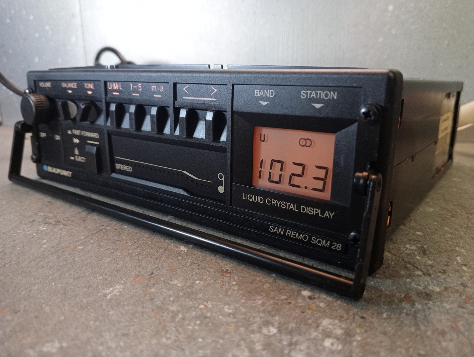 Blaupunkt San Remo SQM 28 Fm Cassette ZGAN, Ophalen of Verzenden