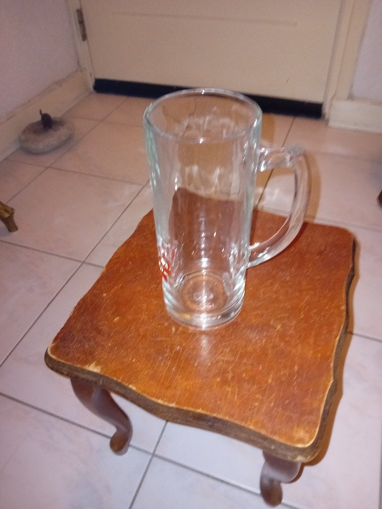 Super Groot Bierglas, Ophalen, Zo goed als nieuw, Glas of Glazen, Overige merken