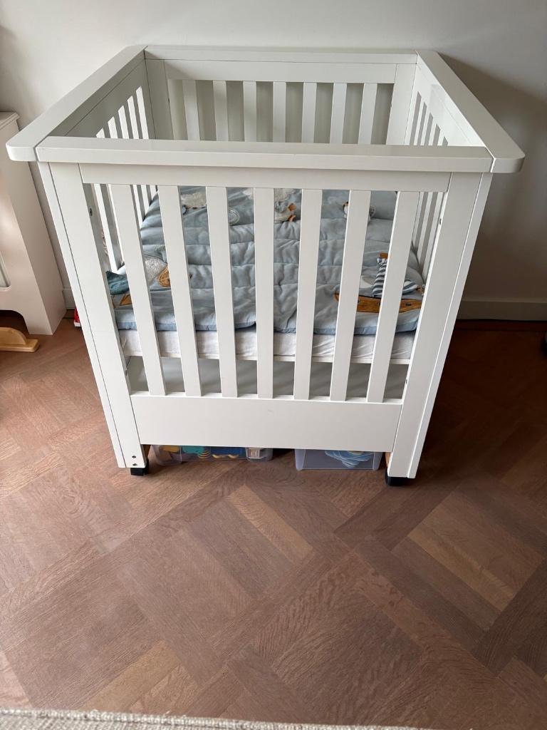 Baby box 90 x 90 cm, Kinderen en Baby's, Boxen, Ophalen, Gebruikt, Vierkant, In hoogte verstelbaar
