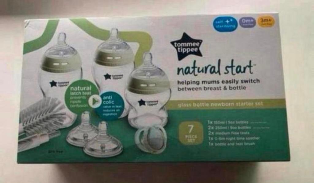 Tommee Tippee Natural Start Flessen Set - Nieuw, Ophalen, Zo goed als nieuw, Overige typen