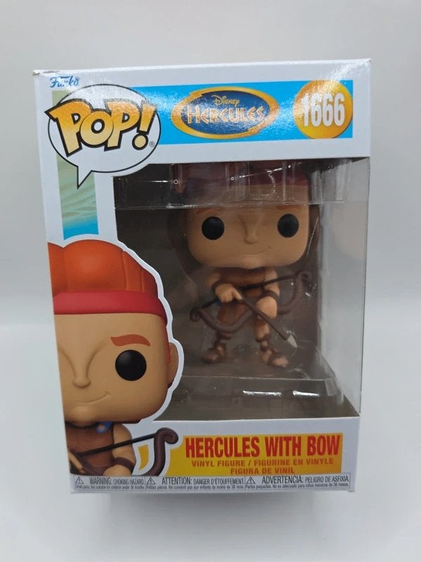 Funko Pop Disney Hercules with Bow #1666, Nieuw, Ophalen of Verzenden, Funko Pop, Funko Pop