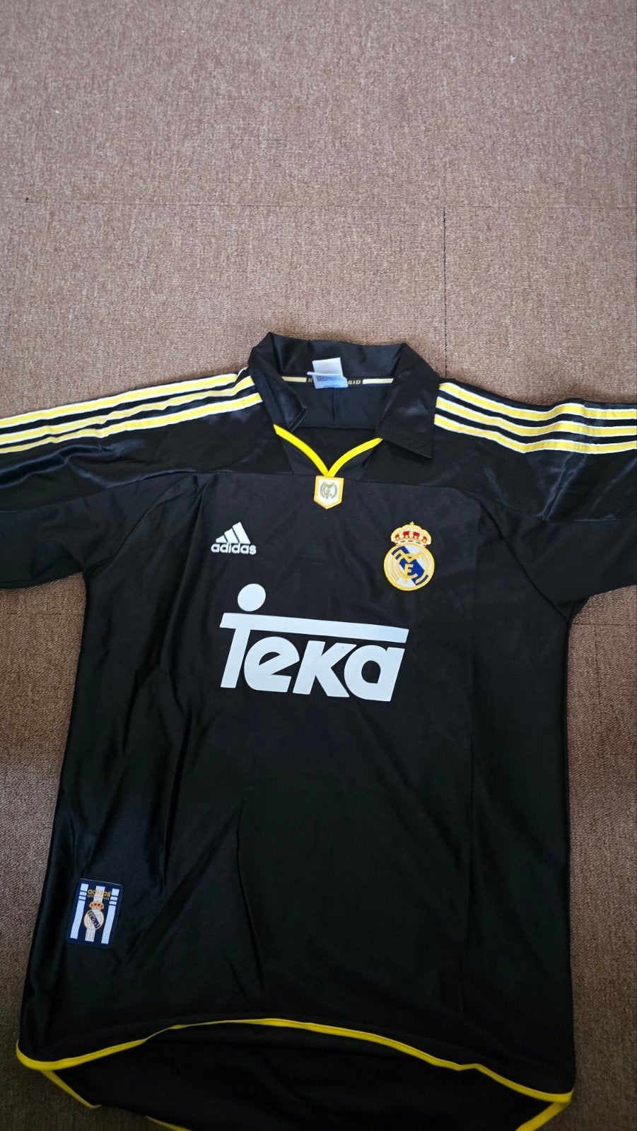 Real Madrid Seedorf 10 Thuisshirt Zwart Adidas Vintage, Ophalen of Verzenden, Zo goed als nieuw, Shirt