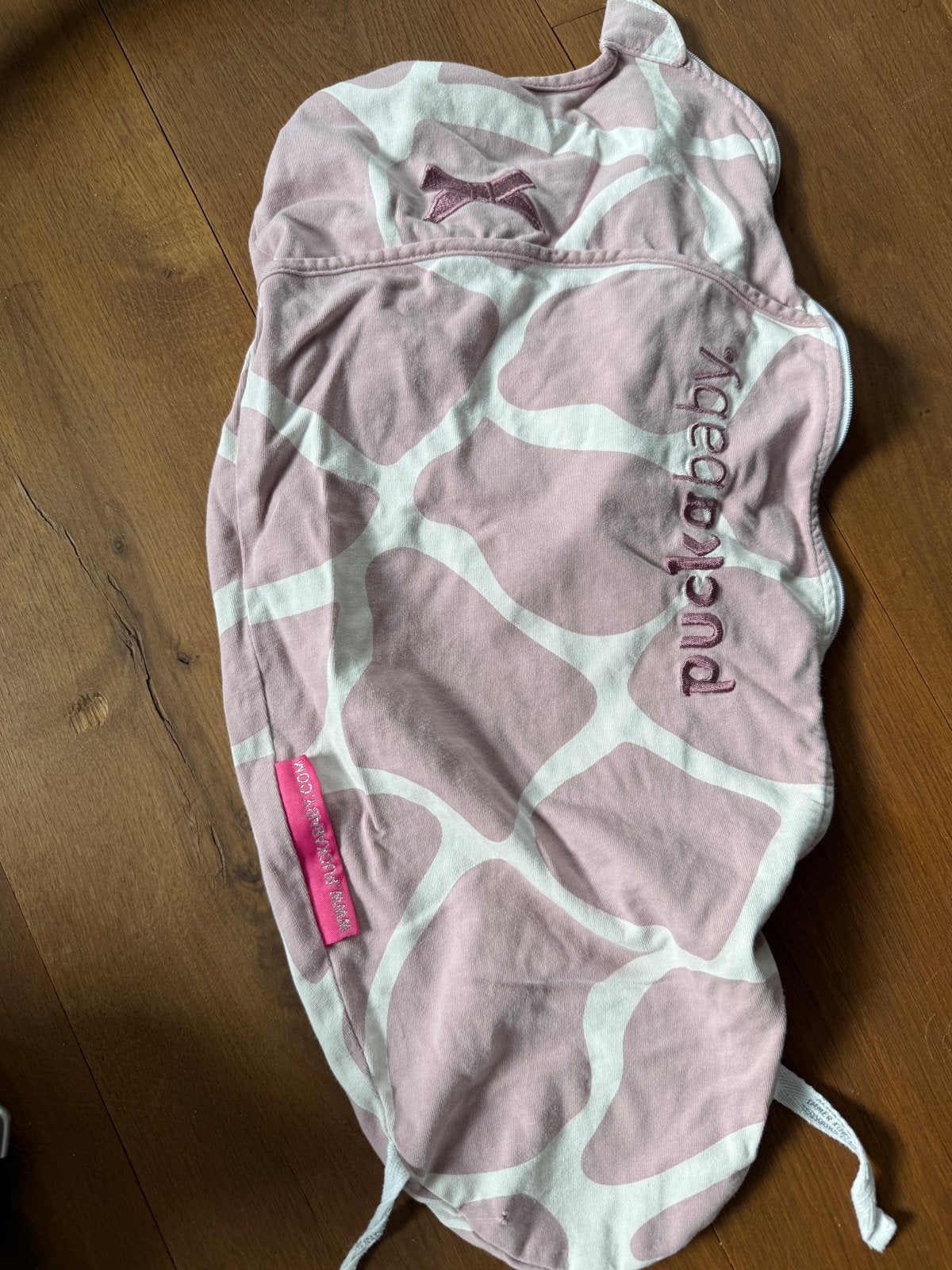 Puckababy Original Piep slaapzak 0-3 maanden, Kinderen en Baby's, Puckababy, Ophalen of Verzenden, Zo goed als nieuw, Roze