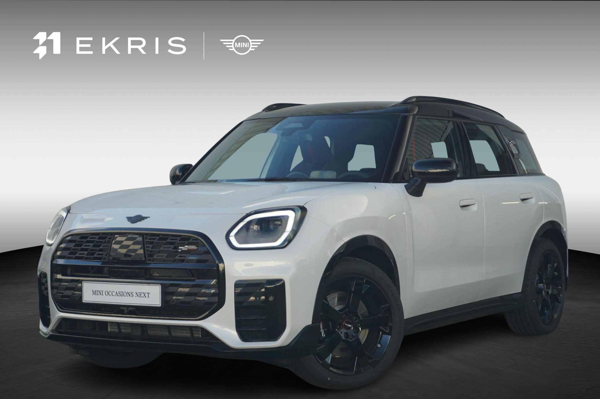 MINI Countryman C John Cooper Works Uitvoering | Pakket S |, Auto's, Stof, Met garantie (alle), Wit, Origineel Nederlands
