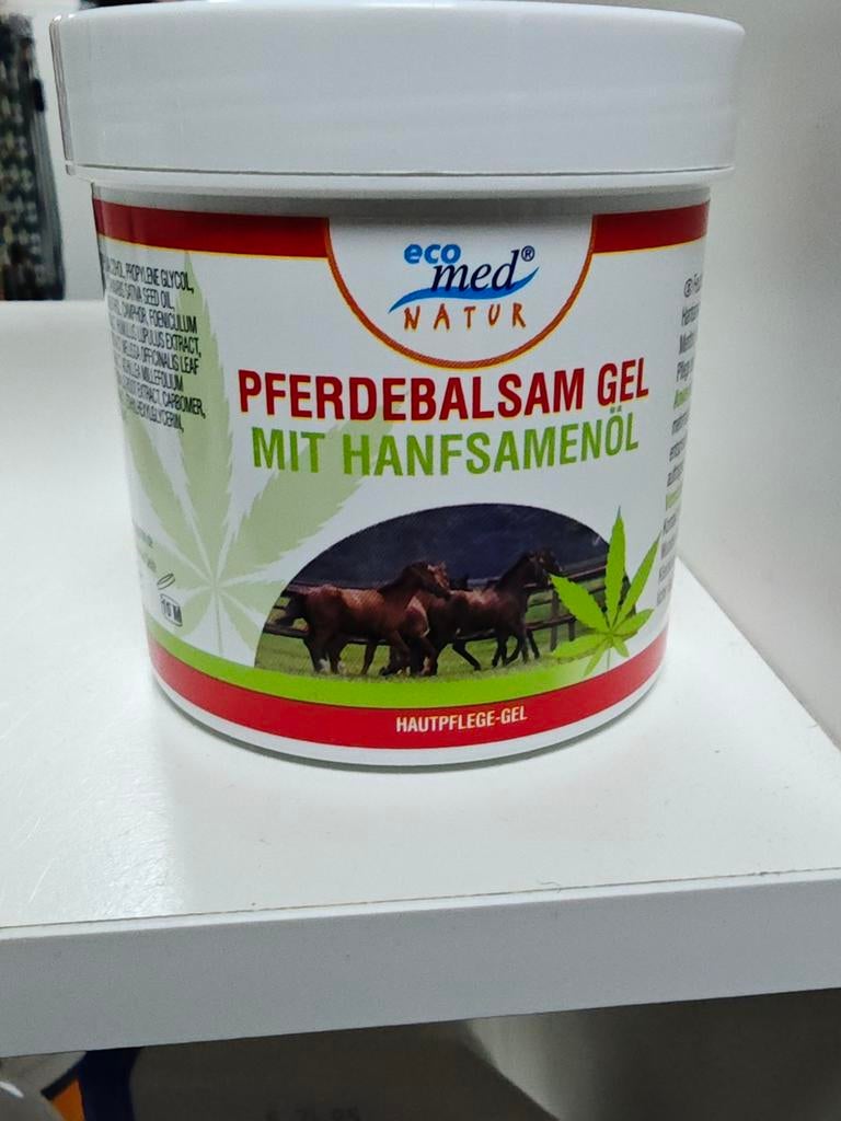 Paardenbalsem gel met hennep olie, Dieren en Toebehoren, De, Eco med, De, Nieuw