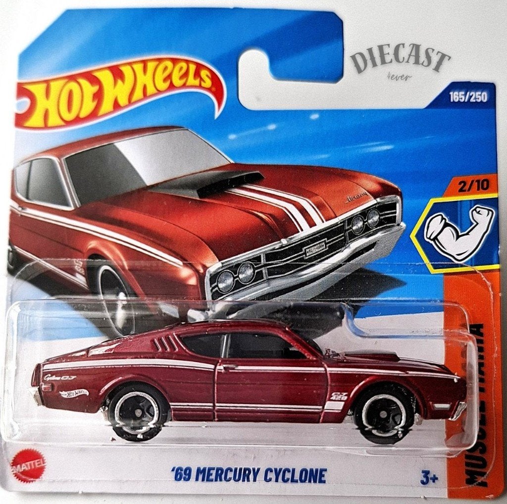 Hot Wheels '69 Mercury Cyclone, Ophalen, Nieuw, Auto