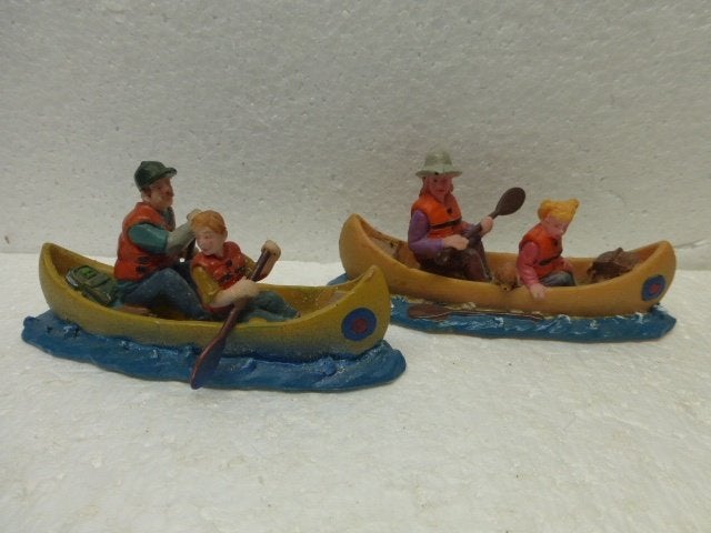 lemax Canou Excursions kerstdorp accessoires boot kano kerst, Ophalen of Verzenden, Zo goed als nieuw