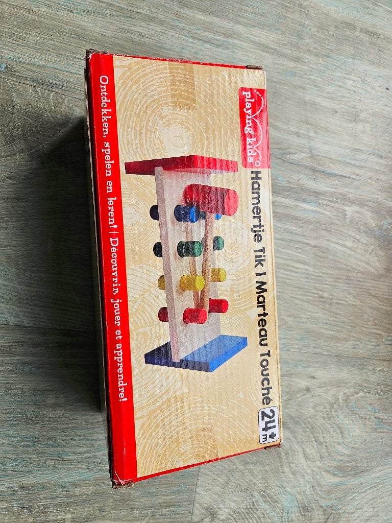 hamertje tik - hout - speelgoed (vanaf 24 mnd), Ophalen of Verzenden, Gebruikt, Overige typen