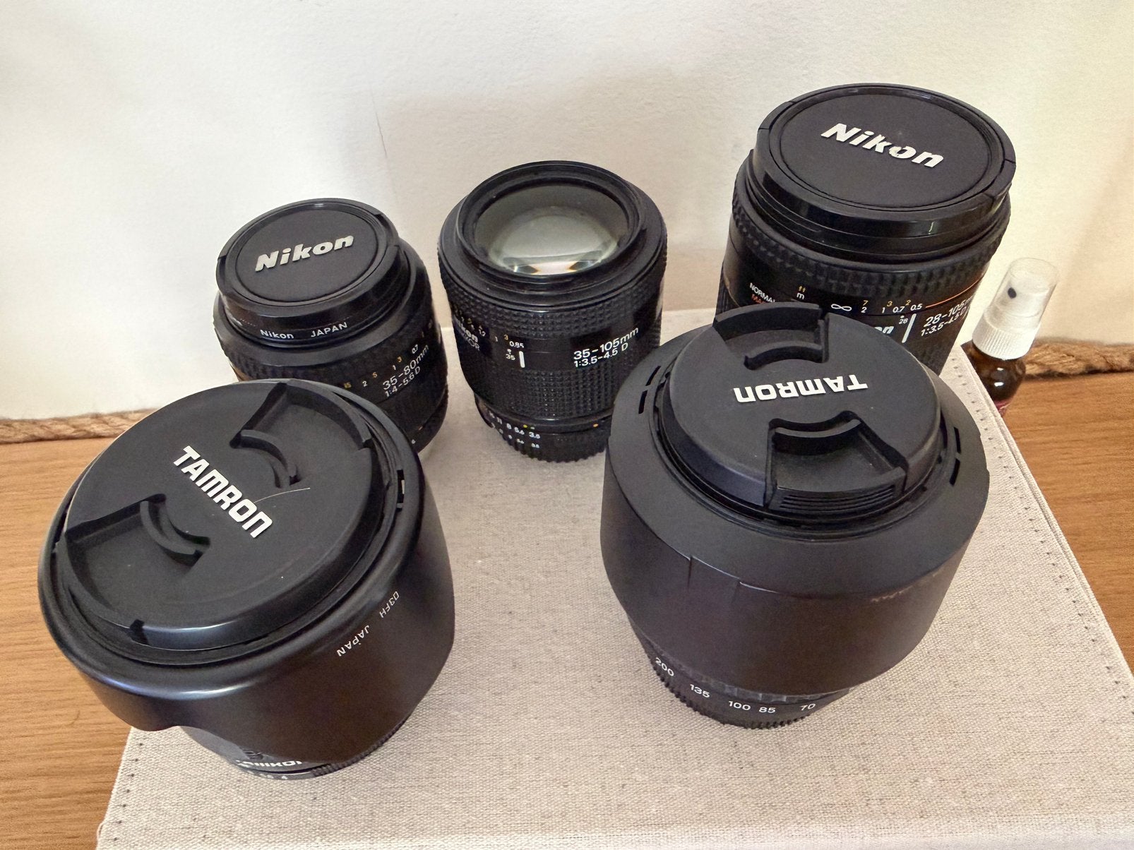 Nikon en Tamron lenzen, Audio, Tv en Foto, Fotografie | Lenzen en Objectieven, Ophalen of Verzenden, Zo goed als nieuw, Telelens
