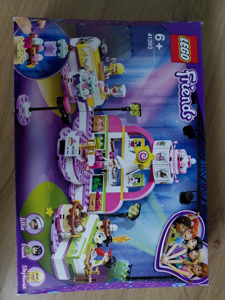 Lego Friends 41393 Bakwedstrijd met boekjes, Kinderen en Baby's, Speelgoed | Duplo en Lego, Ophalen of Verzenden, Zo goed als nieuw