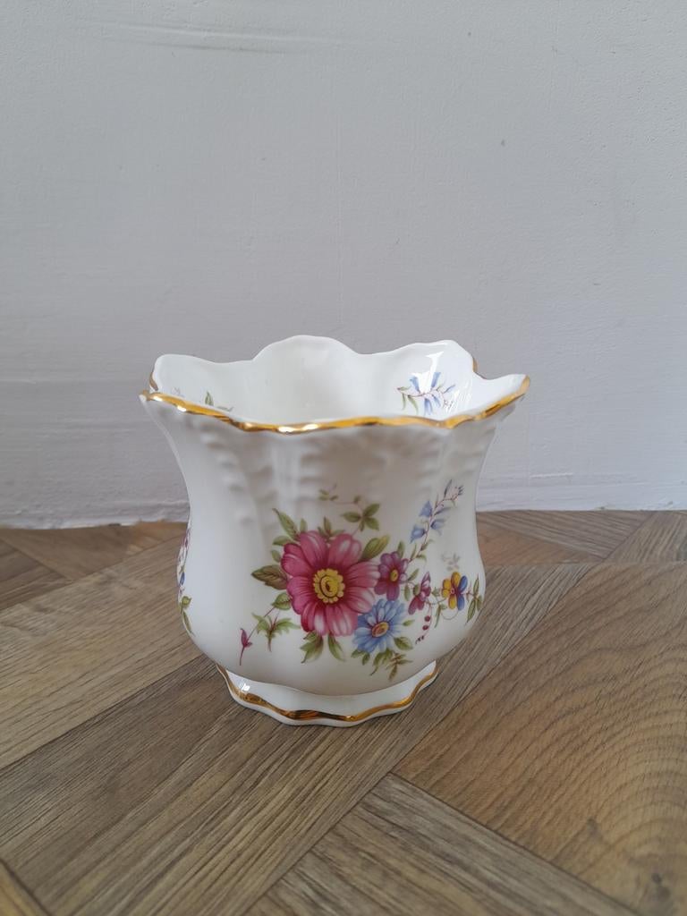 Vintage Royal Albert Works bloempotje sierpotje, Ophalen of Verzenden