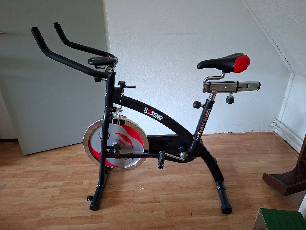 spinningfiets, Ophalen, Gebruikt, Metaal, Spinningfiets