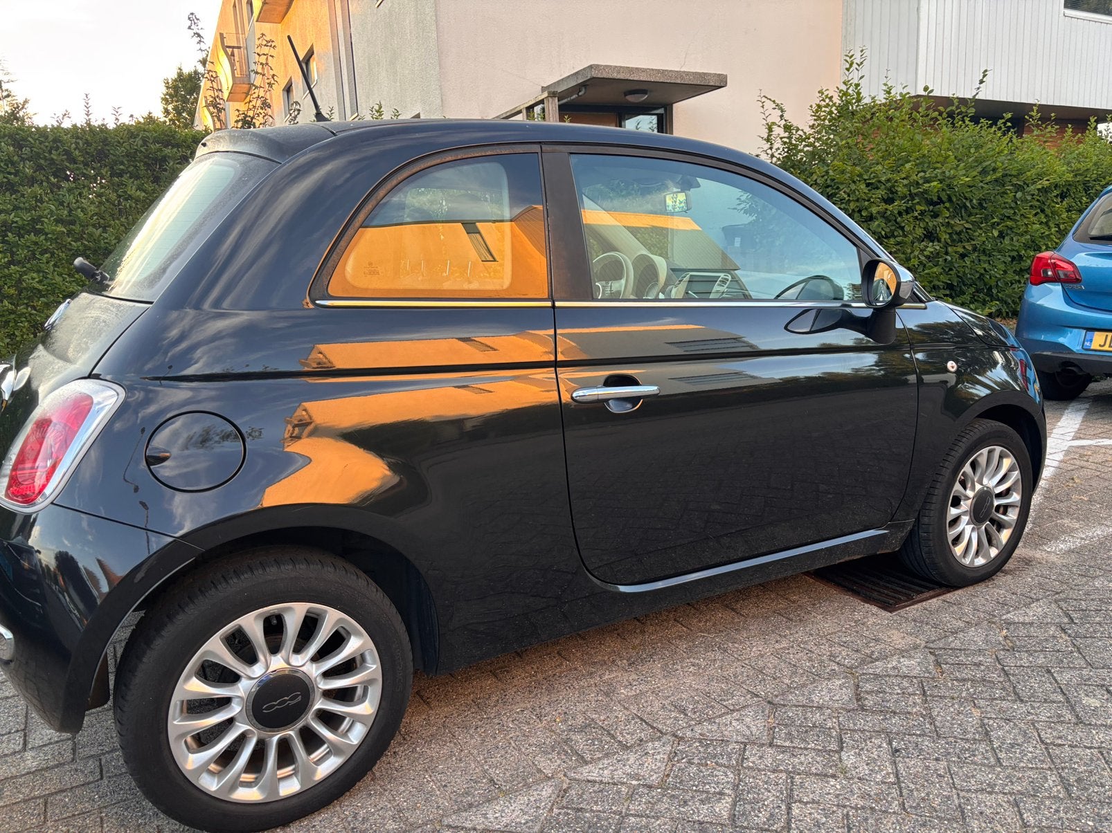 Fiat 500 1.2 apple car play, Auto's, Voorwielaandrijving, Stof, 4 cilinders, 840 kg
