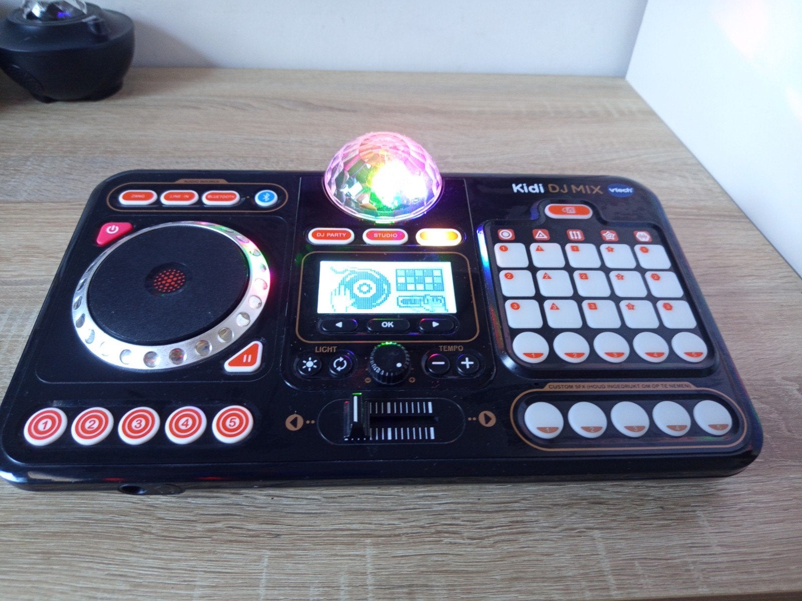 VTech Kidi DJ MIX set voor kinderen - Muziek en Lichtshow, Ophalen of Verzenden, Zo goed als nieuw, Jongen of Meisje