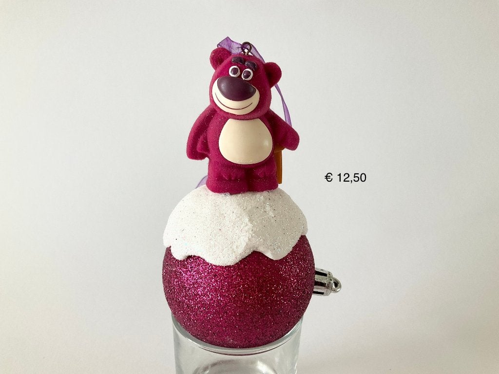 Disney toystory - kerstbal - ornament, Ophalen of Verzenden, Overige figuren, Zo goed als nieuw, Beeldje of Figuurtje