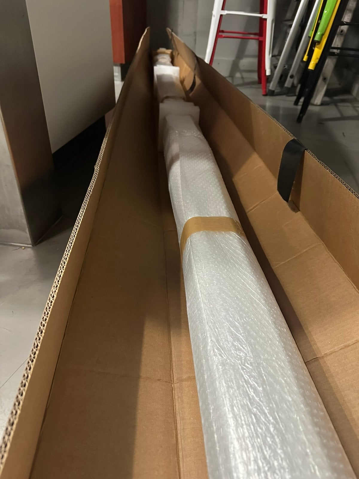 Beamax projectiescherm 150 inch | nieuw, Ophalen, Elektrisch, Nieuw