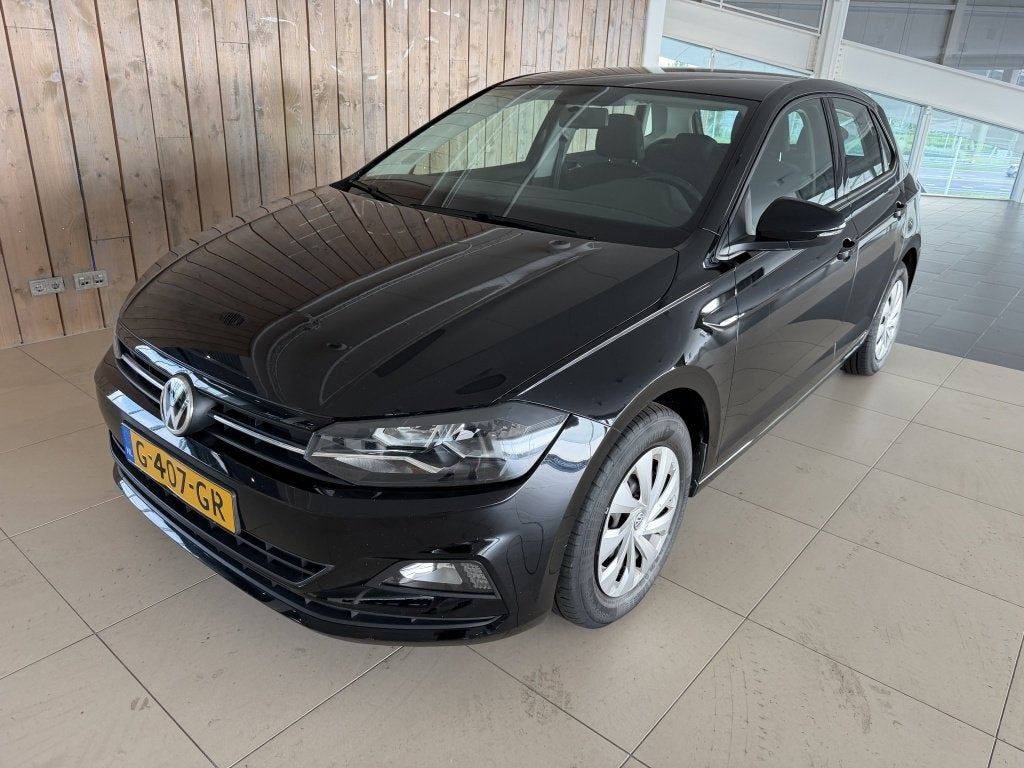 Volkswagen Polo 1.0 MPI Comfortline (bj 2019), 1025 kg, Euro 6, Zwart, Origineel Nederlands