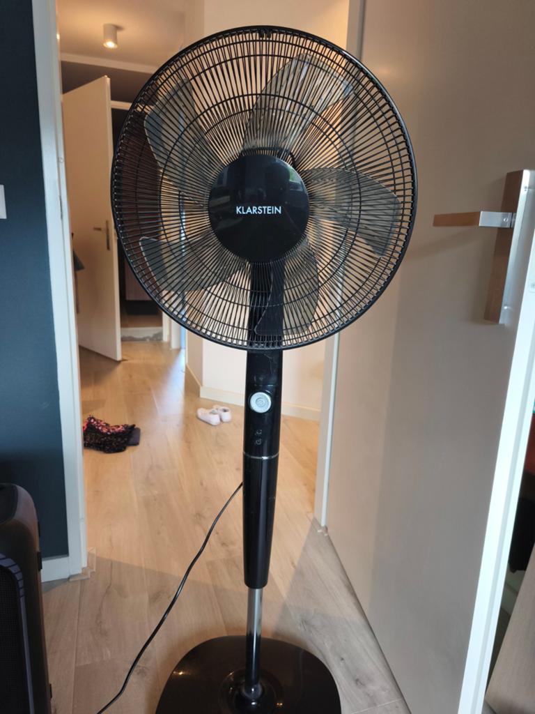 Klarstein silent storm ventilator, Ophalen, Ventilator met afstandsbediening, Zo goed als nieuw, Plafondventilator