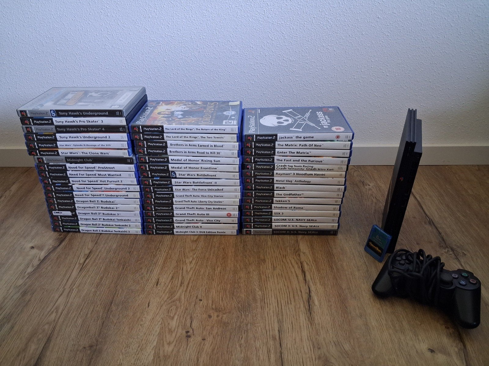 Playstation 2 - Verzameling / Collectie, Spelcomputers en Games, Spelcomputers | Sony PlayStation 2, Ophalen, Zwart, Met games