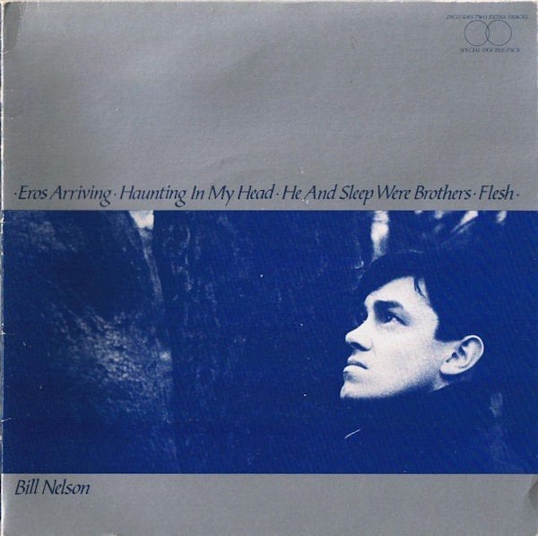 bill nelson/eros arriving-electronic/punk/experimental-2x7in, Gebruikt, Verzenden, 7 inch, Gatefold hoes