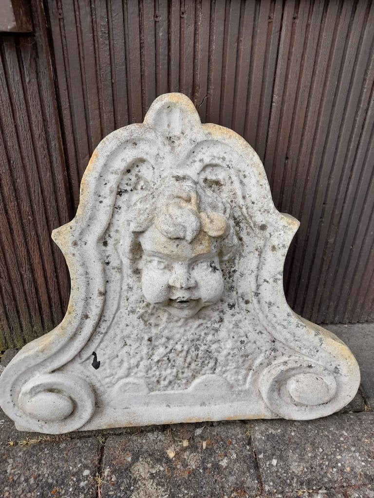 waterspuwer, Ophalen, Gebruikt, Beton, Waterornament