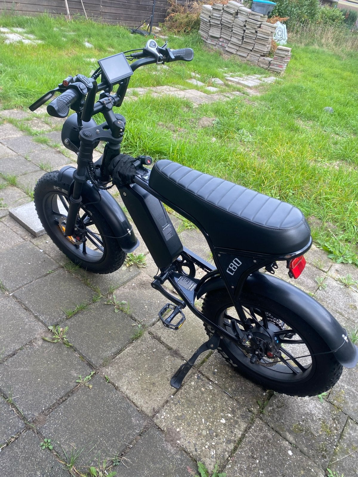 E-bike C80 met dikke banden - onderdelen los, Fietsen en Brommers, Gebruikt, Minder dan 47 cm, 50 km per accu of meer, Ophalen