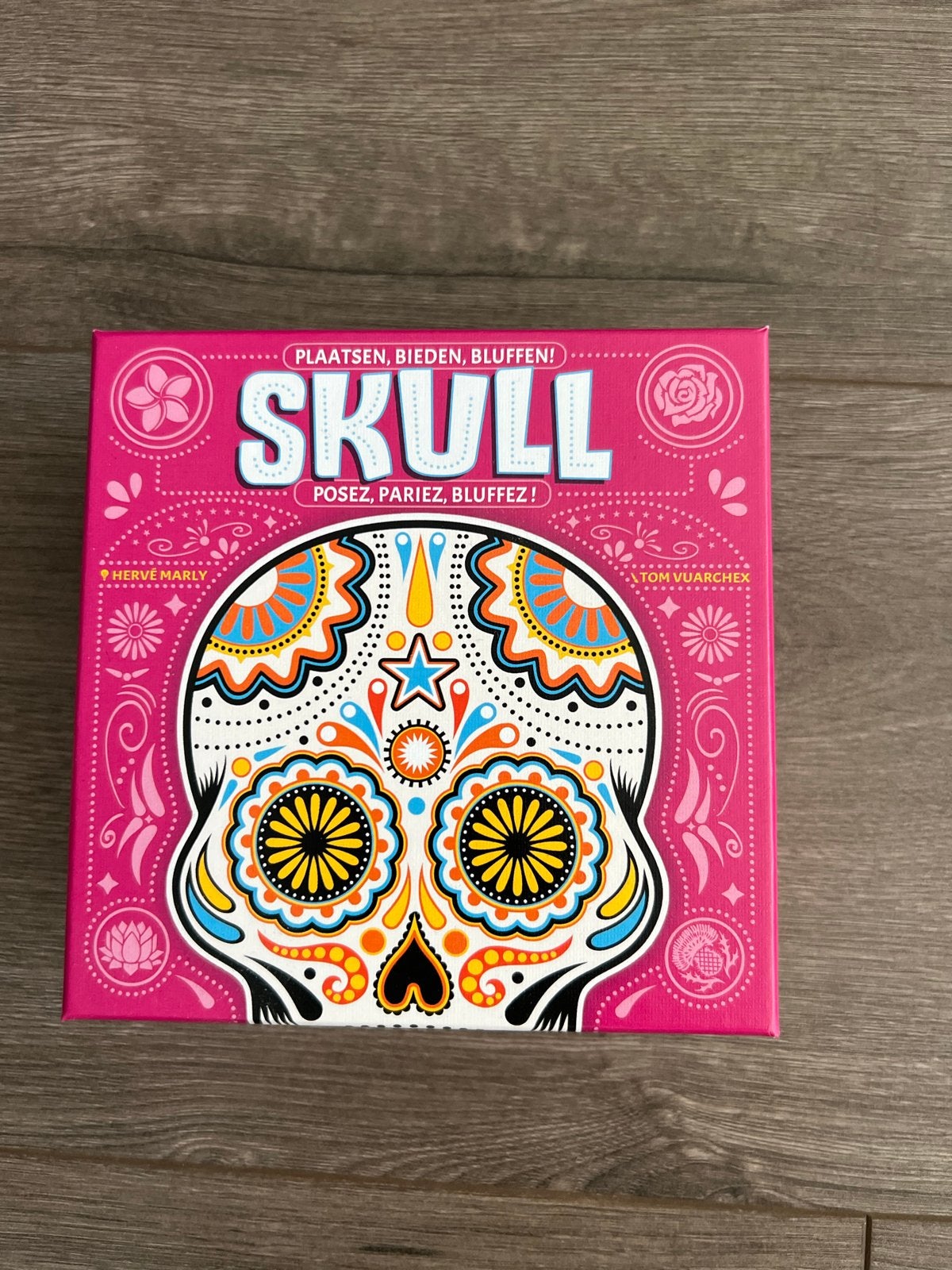 Skull bordspel - Zo goed als nieuw, Drie of vier spelers, Ophalen of Verzenden, Zo goed als nieuw